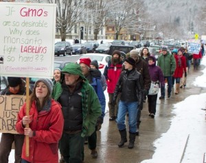 VPIRG hosted a GMO Labeling Campaign event at the Vermont State House Thursday advocating a strong GMO labeling bill be passed through the state Senate in the 2014 legislative session.