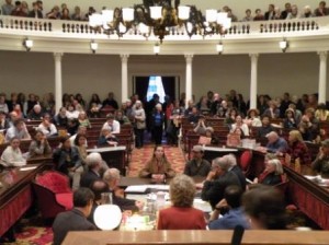 Last year we filled the State House with over 400 citizens calling for GMO labeling. This year, we can get the job done and Thursday, Feb. 6th is your chance to be heard. Join us!
