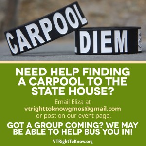 carpool to hearing