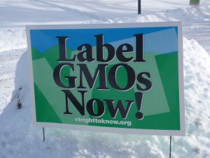 Label GMO Yard Sign
