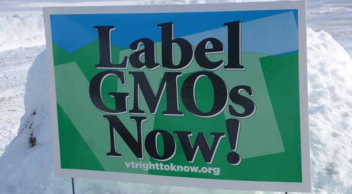 Label GMO Yard Sign